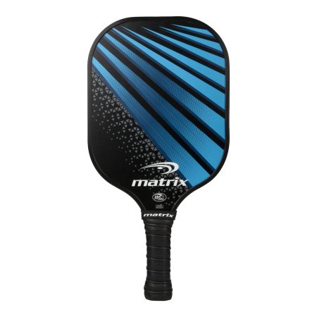 Matrix Graphite Carbon Fibre High-Strength Graphite Pickleball Paddle/Racket, USPA Approved, Black