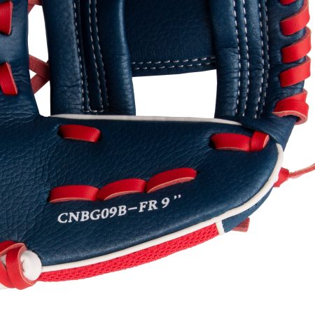 Matrix Youth Fielding Glove, Blue/Red, Right-Hand Catch, 9-in