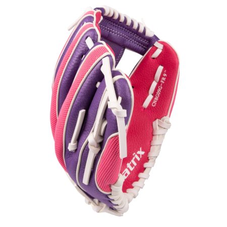 Matrix Youth Fielding Glove, Pink/Purple, Right-Hand