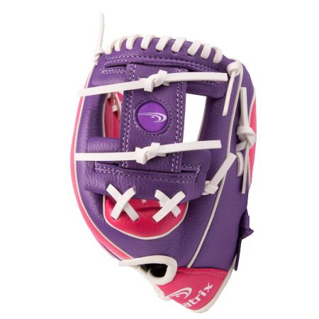 Matrix YTH Fielding Glove, Pink/Purple, Left-Hand Catch, 10-in