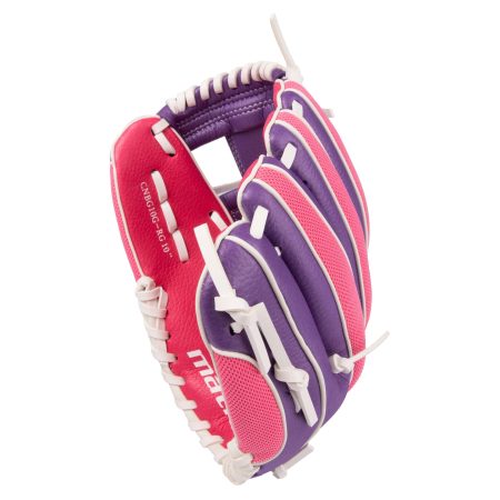 Matrix YTH Fielding Glove, Pink/Purple, Left-Hand Catch, 10-in