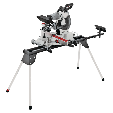 MAXIMUM 15 Amp Dual-Bevel Sliding Mitre Saw with Stand, 10-in