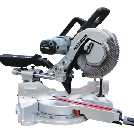 MAXIMUM 15 Amp Dual-Bevel Sliding Mitre Saw with Stand, 10-in