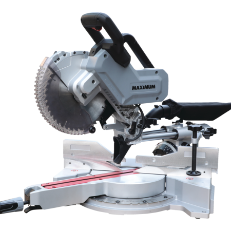 MAXIMUM 15 Amp Dual-Bevel Sliding Mitre Saw with Stand, 10-in