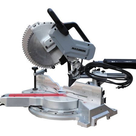 MAXIMUM 15 Amp Corded Dual-Bevel Sliding Mitre Saw, 12-in