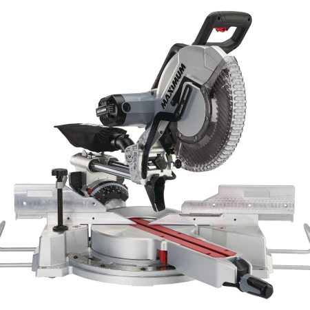 MAXIMUM 15 Amp Corded Dual-Bevel Sliding Mitre Saw, 12-in