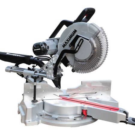 MAXIMUM 15 Amp Corded Dual-Bevel Sliding Mitre Saw, 12-in