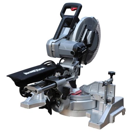 MAXIMUM 15 Amp Corded Dual-Bevel Sliding Mitre Saw, 12-in