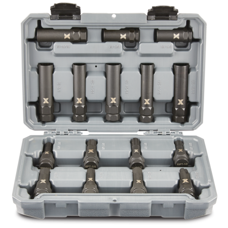 MAXIMUM Locking Lug Nut Removal Set, 16-pc