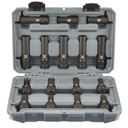 MAXIMUM Locking Lug Nut Removal Set, 16-pc