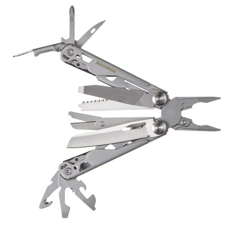 MAXIMUM 19-in-1 Multi-Tool with Safety Lock, Stainless Steel