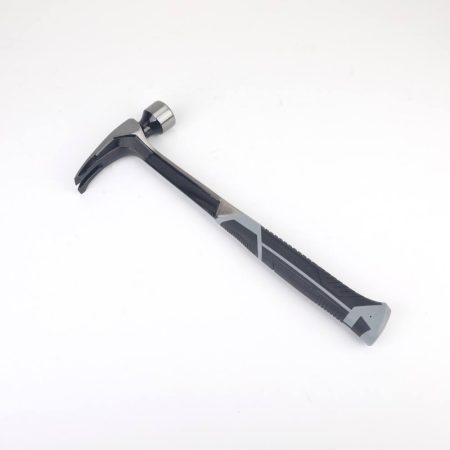 Maximum 22-oz Magnetic Rip Claw Hammer, One Piece Steel Construction, Milled Face, non-slip handle