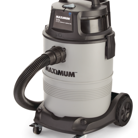 MAXIMUM VK811PH HEPA Certified Wet/Dry Shop Vacuum with Hose and Accessories, 30-L