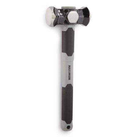 MAXIMUM Sledge Hammer, Comfort Grip Poly Handle, 4-lb