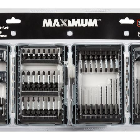 MAXIMUM Impact-Ready Drill Screw Driver Bit Set, 86-pc