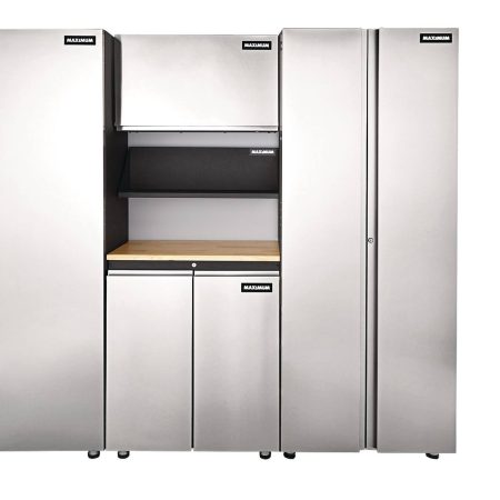 MAXIMUM Wall Cabinet, Stainless Series, 18 x 30 x 12-in