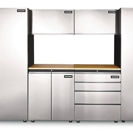 MAXIMUM Wall Cabinet, Stainless Series, 18 x 30 x 12-in