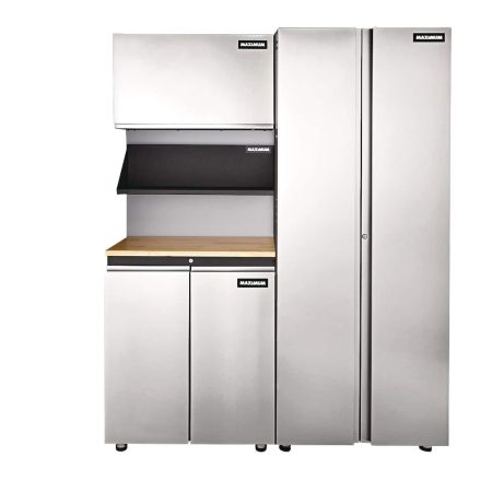 MAXIMUM Wall Cabinet, Stainless Series, 18 x 30 x 12-in