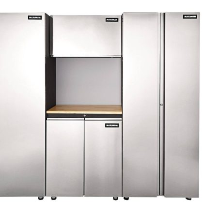 MAXIMUM Wall Cabinet, Stainless Series, 18 x 30 x 12-in