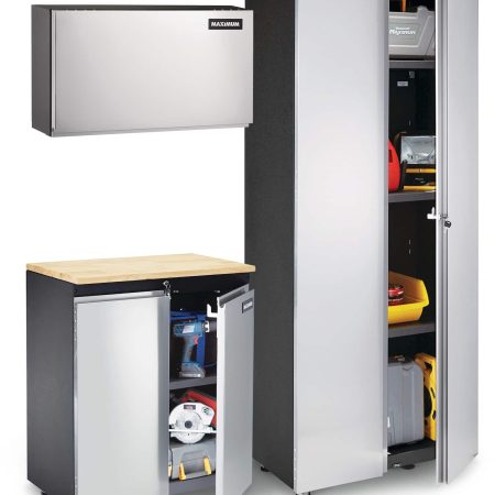 MAXIMUM Wall Cabinet, Stainless Series, 18 x 30 x 12-in