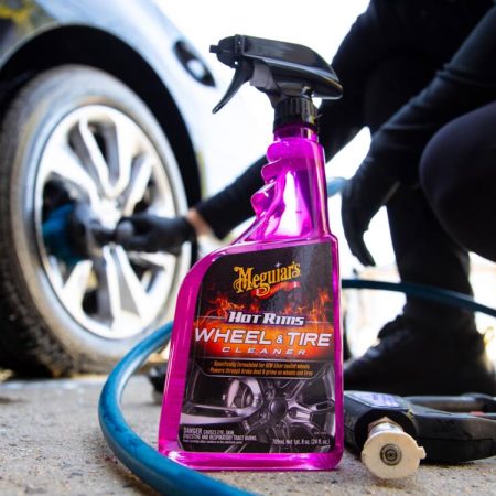 Meguiar's Hot Rims Wheel/Rim & Tire Cleaner Spray, 709-mL