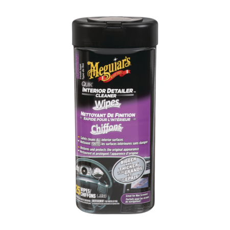 Meguiar's Quik Interior Detailer Cleaner Wipes, 30-pk