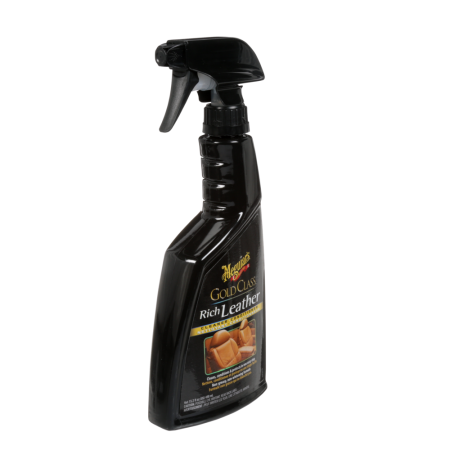 Meguiar's Gold Class 3-in-1 Rich Leather Cleaner, Conditioner & Protectant Spray, 450-mL