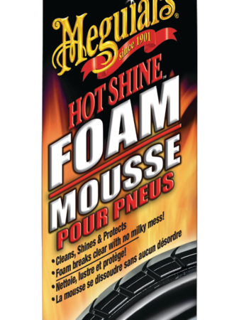 Meguiar's Hot Shine Foam Tire Cleaner Spray, 538-g