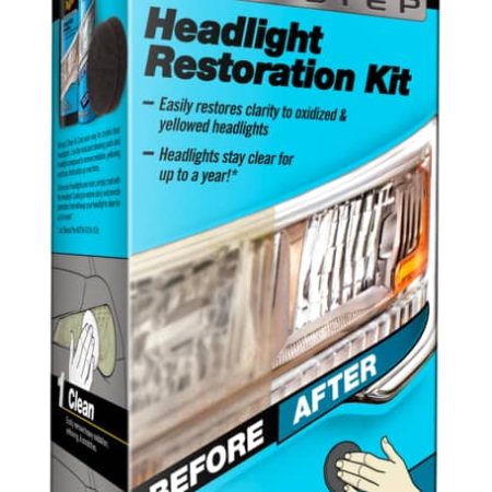 Meguiar's Two Step Headlight Restoration Kit, 4-pc