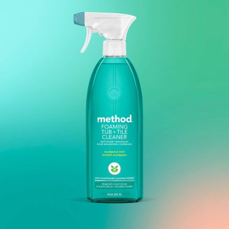 method Foaming Bathroom Cleaner Spray, Eucalyptus Mint, 828-mL