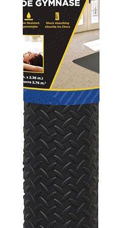 Shock Athletic Microban Foam Mat, 32-sqft