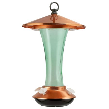 Panacea Mid-Century Coppertop Hummingbird Feeder, 16-oz