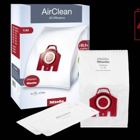 Miele AirClean 3D FJM Dust Bags, 4-pk