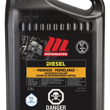 MotoMaster Long Life Diesel Premixed Anti-Freeze/Coolant, 3.78-L