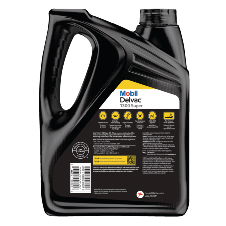 Mobil Delvac™ 1300 Super CK-4 15W40 Conventional Diesel Engine/Motor Oil, 3.78-L