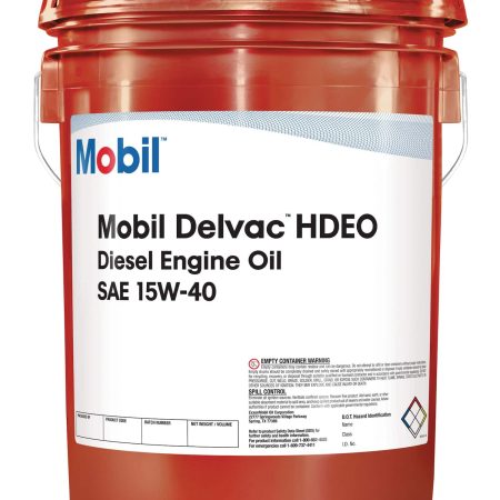 Mobil Delvac 15W40 Heavy Duty Diesel Engine Oil, 18.9-L