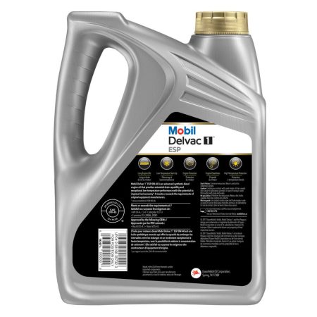 Mobil Delvac™ 1™ ESP Emission System Protection CK-4 0W40 Synthetic Diesel Engine/Motor Oil, 3.78-L