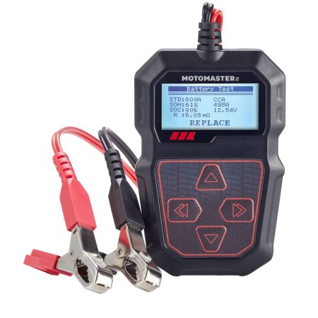 MotoMaster Digital Car Battery Tester/Analyzer, 12V