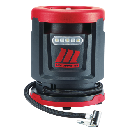 MotoMaster 12 V Mighty Quiet Air Compressor / Tire Inflator, 3 Min, 25 Secs