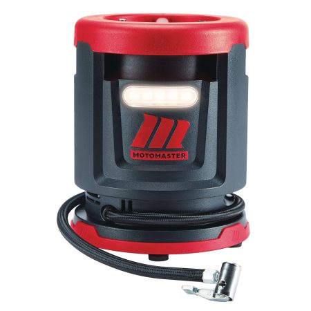 MotoMaster 12 V Mighty Quiet Air Compressor / Tire Inflator, 3 Min, 25 Secs