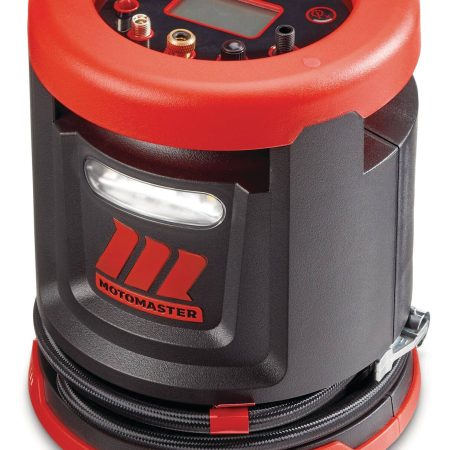 MotoMaster 12 V Mighty Quiet Air Compressor / Tire Inflator, 3 Min, 25 Secs