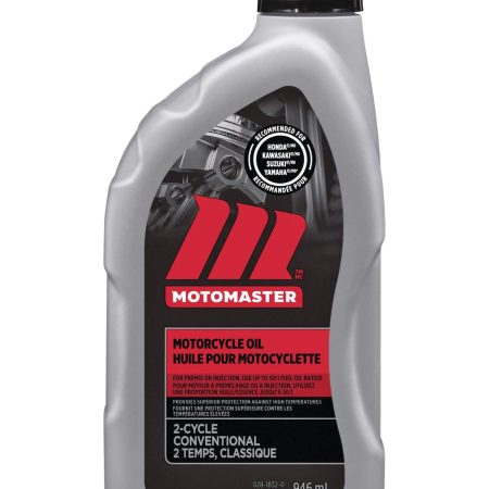 MotoMaster 2-Stroke Motorcycle Oil 50:1 Fuel Ratio, 946-mL