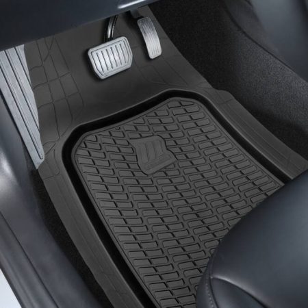 Motomaster Deep Tray Mats, Black, 4-pk