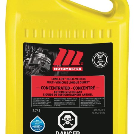 MotoMaster Long Life Multi-Vehicle Global Concentrated Anti-Freeze/Coolant, 3.78-L