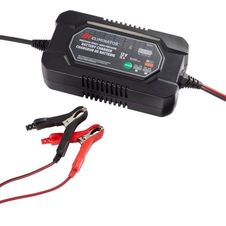 MotoMaster Eliminator Precision Series Smart Battery Charger/Maintainer, Fully Automatic, 15/1-Amp, 12V