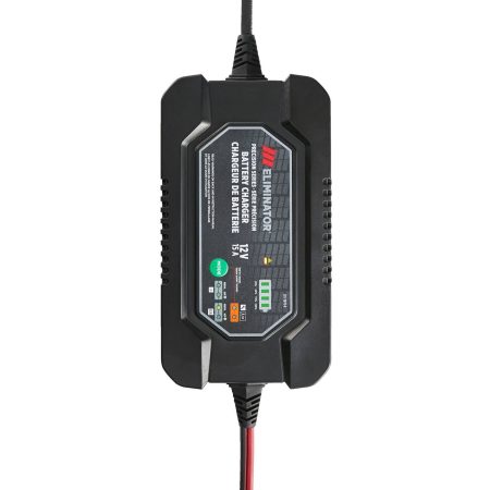 MotoMaster Eliminator Precision Series Smart Battery Charger/Maintainer, Fully Automatic, 15/1-Amp, 12V