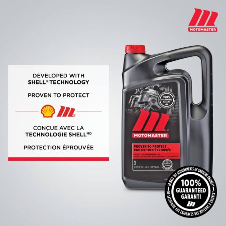 MotoMaster 10W30 Conventional Engine/Motor Oil, 5-L