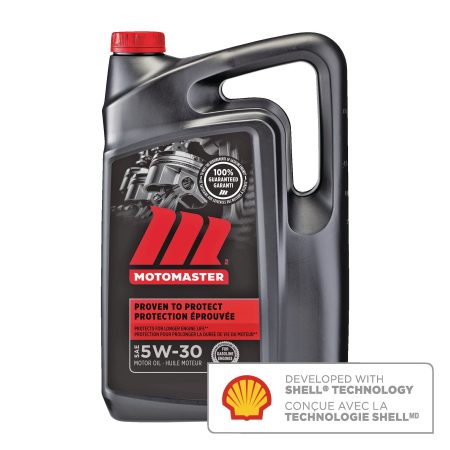 MotoMaster 5W30 Conventional Engine/Motor Oil, 5-L