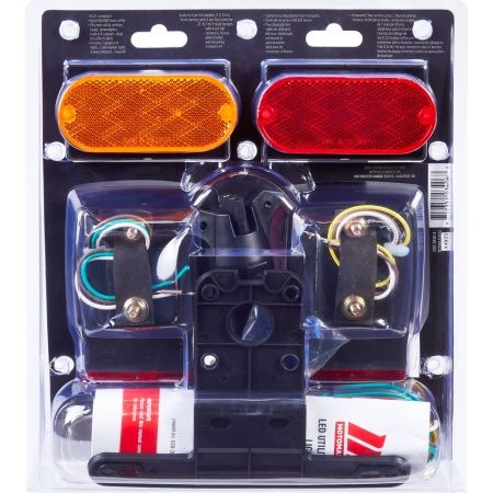 MotoMaster LED Utility Trailer Light Kit with Mounting Hardware