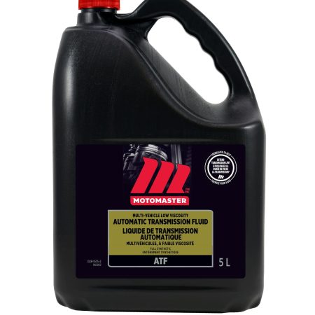 MotoMaster Full Synthetic Multi-Vehicle Low Viscosity Automatic Transmission Fluid/ATF, 5-L